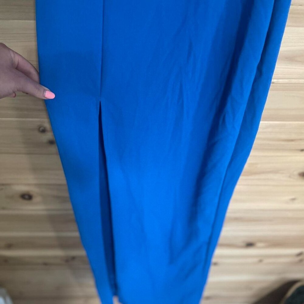 Lulus Blue One Shoulder Dress - Picture 3 of 5